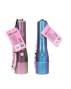  TOPModel Zaklamp met timer en  kralen handlus