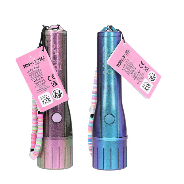 TopModel Zaklamp met timer en  kralen handlus