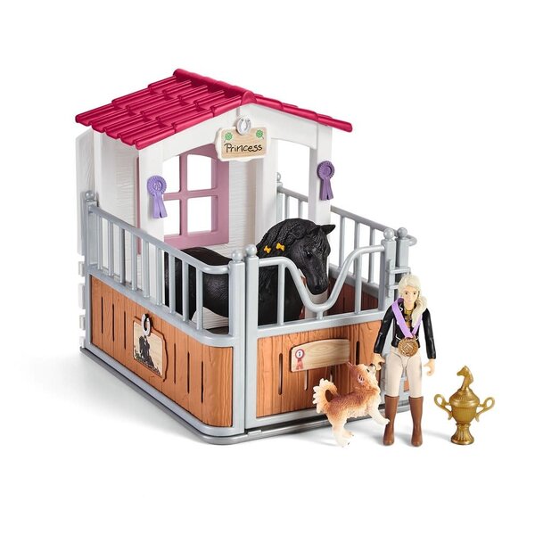 Schleich 42437 - Paardenbox Tori en Prinses