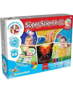 Science4you Super Science Kit 6 in 1