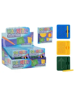 JohnToy Magnetisch tekenbord met balletjes klein 11 cm