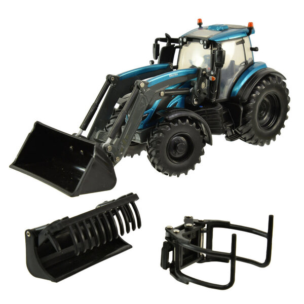 Britains 43352 - Valtra T234 met voorlader en accessoires