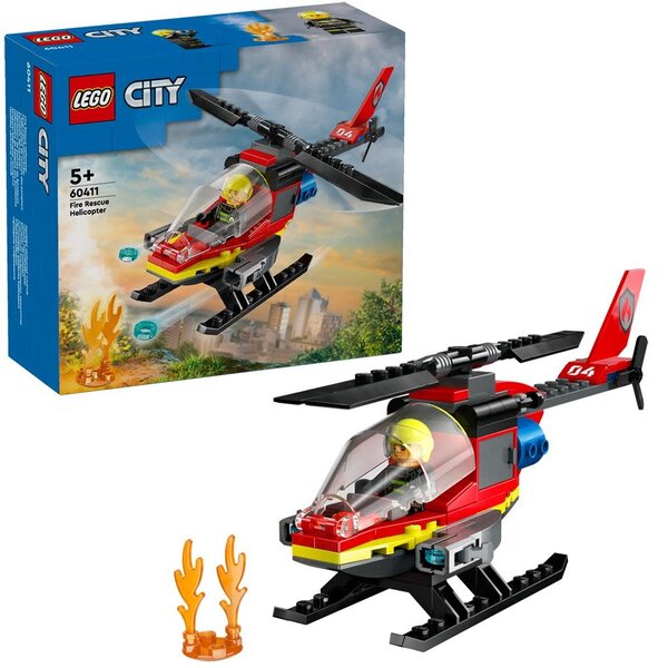 LEGO 60411 - Brandweer helikopter