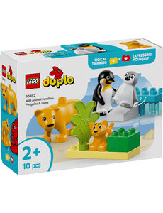 LEGO 10442 - Wilde dieren Pinguin- en Leeuwenfamilie