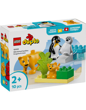 LEGO 10442 - Wilde dieren Pinguin- en Leeuwenfamilie