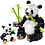 LEGO 31165 -  Wilde dieren Pandafamilie