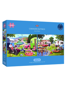 Gibsons Caravan Outings - 2x500 stukjes