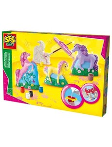 SES Gips gieten en schilderen paarden