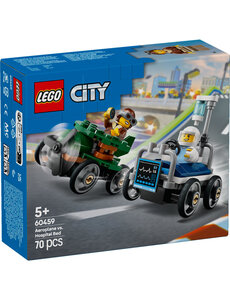 LEGO 60459 - Vliegtuig vs. ziekenhuisbed