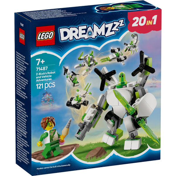 LEGO 71487 - Z-Blobs robot- en voertuigavonturen