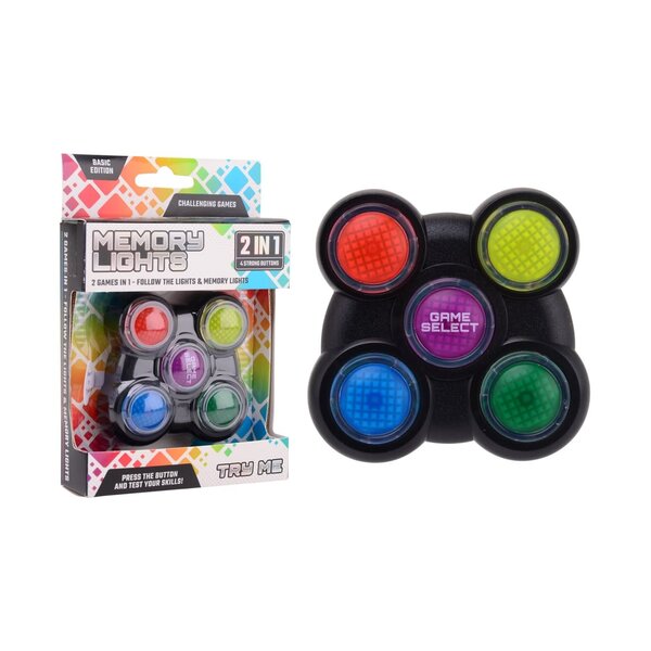 JohnToy Memory & Follow me spel met licht en geluid
