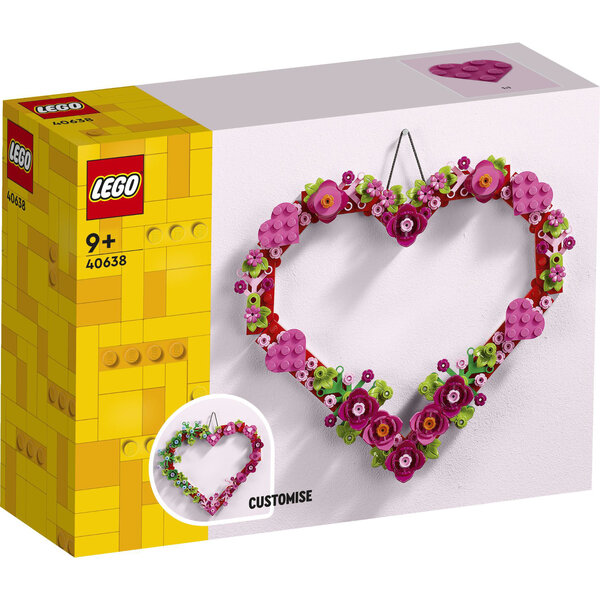 LEGO 40638 - Hartvorm met bloemen versiering