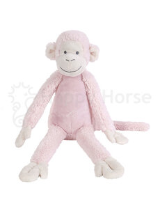 Happy Horse Knuffel Aap Mickey 32 cm - Lichtroze