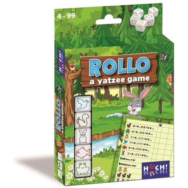 Asmodee Rollo Yatzee - Dieren