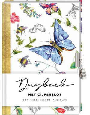 Image Books Dagboek met cijferslot Botanical