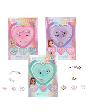 TOPModel Beauty and Me  Face crystal stickers