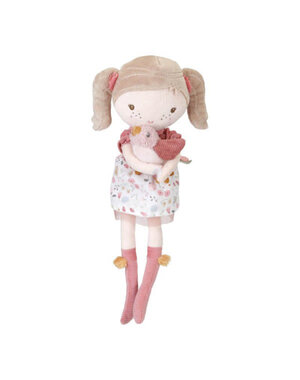 Little Dutch Knuffelpop Anna met vogeltje