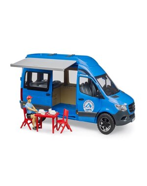 Bruder 2684 - MB Sprinter Camper met accessoires