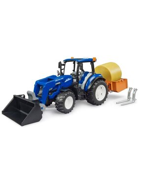 Bruder 2187  - New Holland met voorlader en laadbak