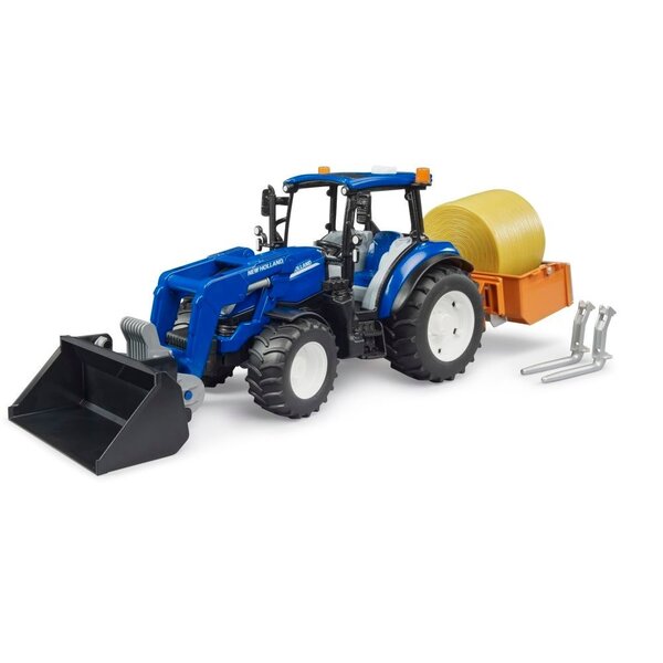 Bruder 2187  - New Holland met voorlader en laadbak