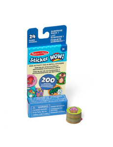 Melissa & Doug Sticker Wow! Miniboekje en navulling stickersverrassingspakket 1