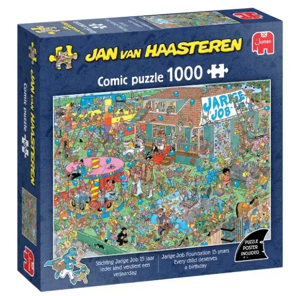 Jumbo 15 jaar Stichting Jarige Job - Limited editie - 1000 stukjes