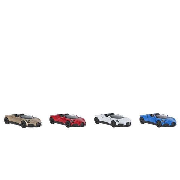 Kinsmart Bugatti Mistral die cast pull back, in 4 kleuren