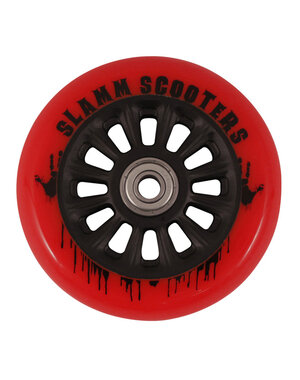  Slamm Nycore kunststof wiel 100mm - rood