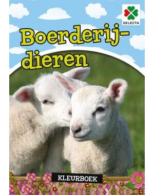 Selecta Boerderijdieren kleurboek