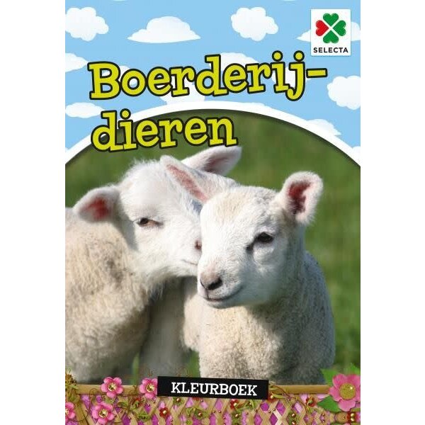 Selecta Boerderijdieren kleurboek