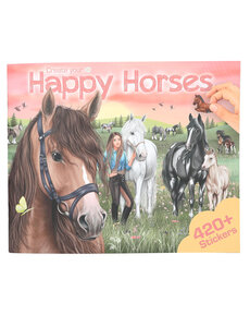 TopModel Create Your Happy Horse stickerboek