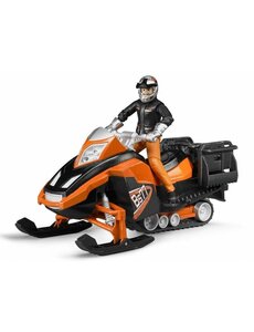 Bruder 63101 - Sneeuwscooter met bestuurder en accessoires