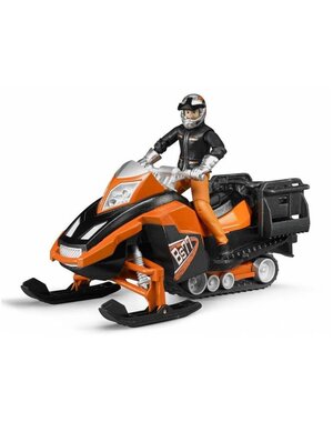 Bruder 63101 - Sneeuwscooter met bestuurder en accessoires