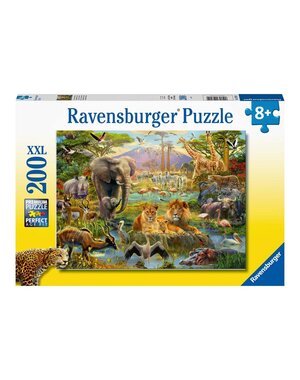 Ravensburger Dieren van de Savanne - 200 stukjes XXL