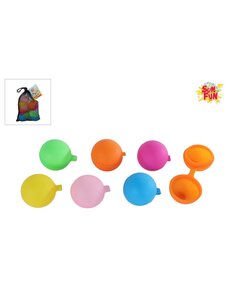 Sun Fun Herbruikbare waterballonnen, 6 stuks in opbergnet