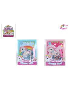  Diamond Painting eenhoorns met fotolijst 18,5cm 4ass