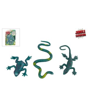  Jungle Expedition stretch reptiel 3 ass