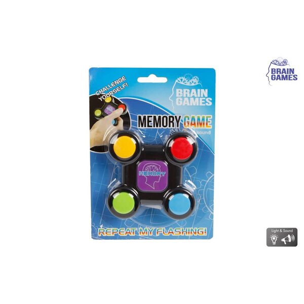 Brain Games Memory Game  met licht en geluid