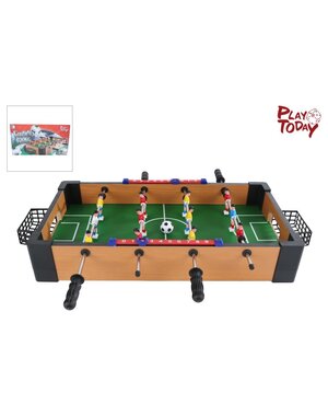 Play Today Tafelvoetbalspel 6 tegen 6,  met 2 ballen 40.5x22x7 cm.