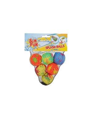 Sun Fun Splash waterballen - 5 cm - 6 stuks