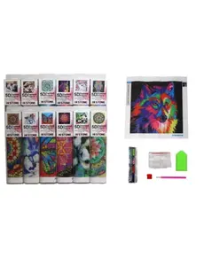  Diamond Painting 30x30 cm, assortie afbeeldingen