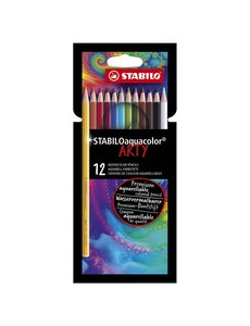 Stabilo Kleurpotloden Arty Aquacolor - 12 stuks