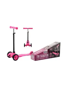 JohnToy Sports Active Tri-scooter roze/zwart
