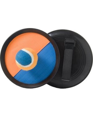 Engelhart Catch bal met klittenband oranje/blauw
