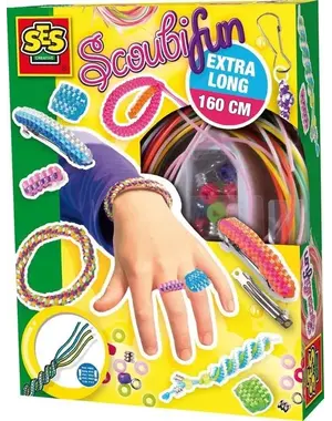 SES Draden knopen Scoubi fun extra lang