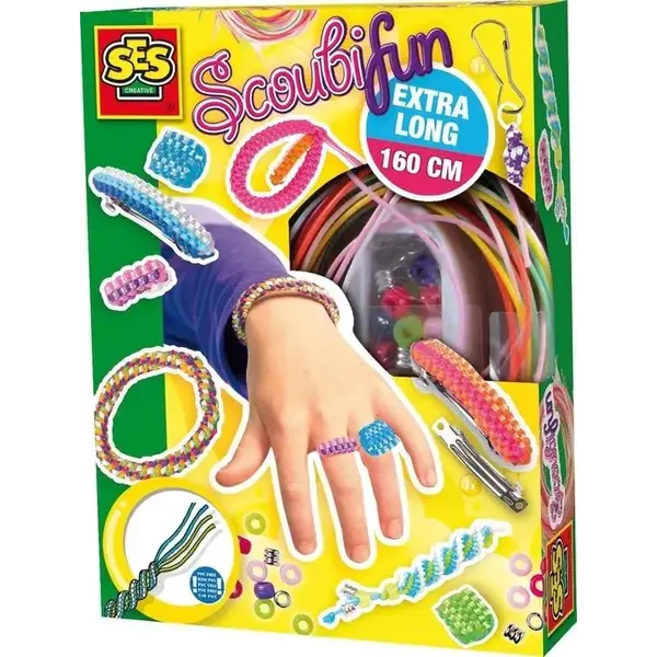 SES Draden knopen Scoubi fun extra lang