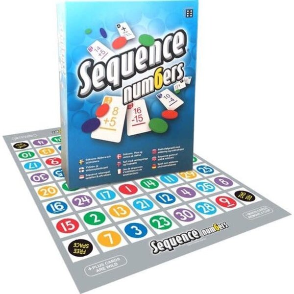 Asmodee Sequence Numbers rekenspel
