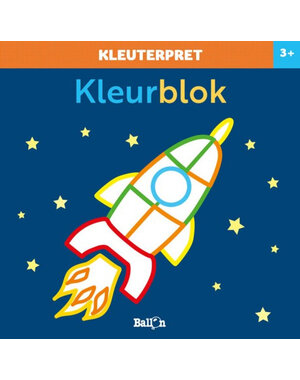 Ballon Kleuterpret 3+ (raket)