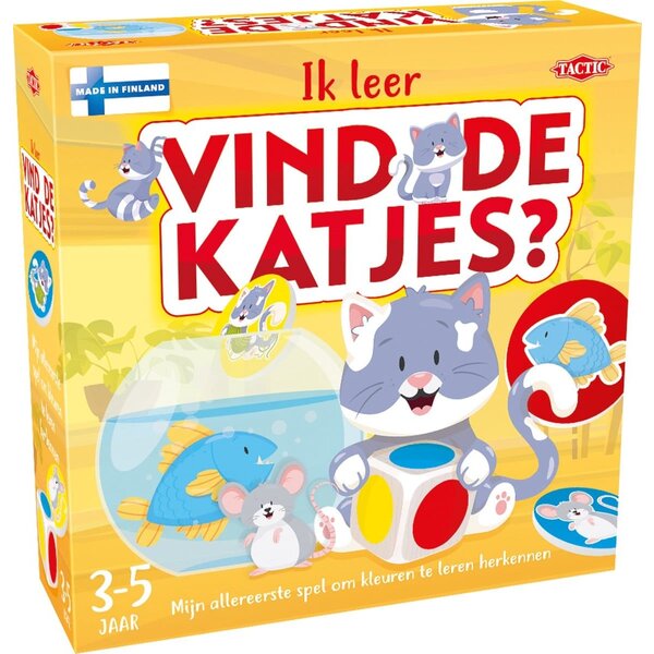 Selecta Vind de katjes  (leer de kleuren)