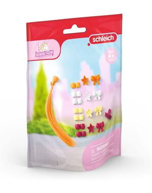 Schleich 42616 - Haarclips en accessoires oranjerood